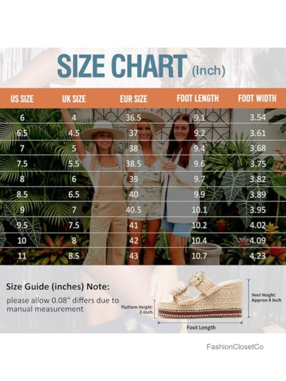 Woven Raffia Platform Wedge Sandals Espadrille Heels Square Open Toe Rhinestone - Picture 5 of 6